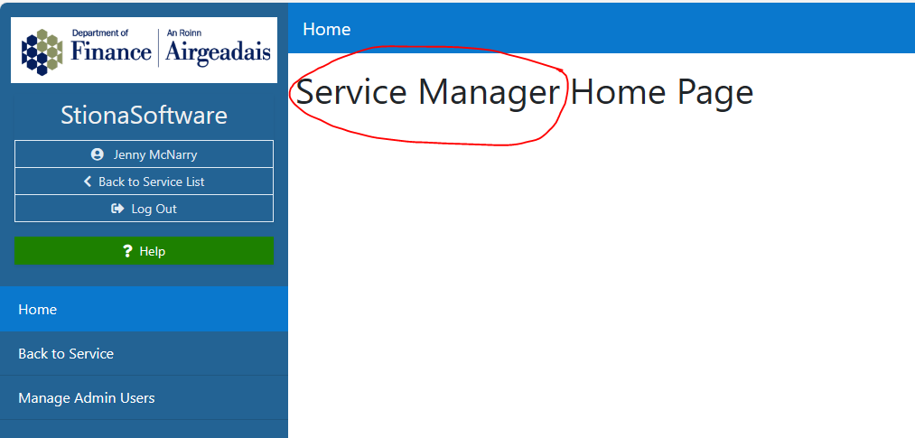 Service Manager