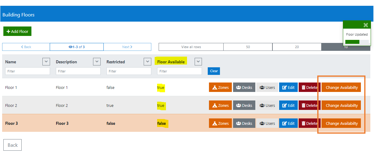Change Availability Button - Buildings