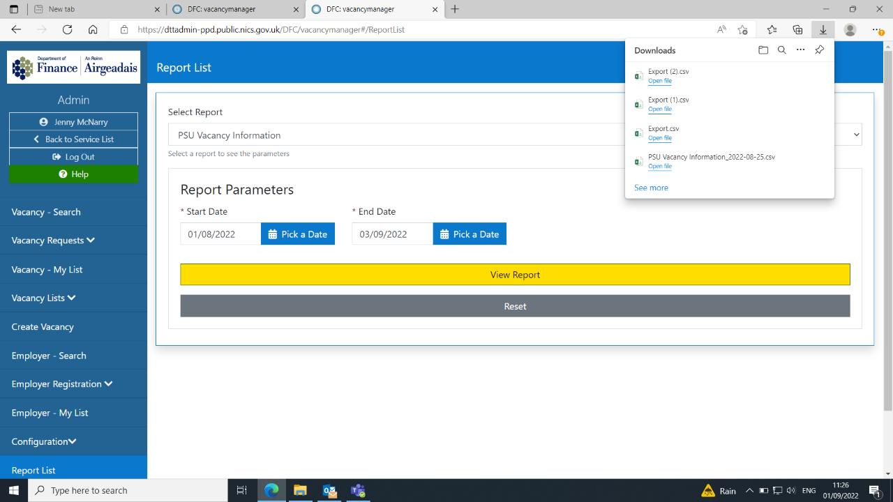 VMS releasenotes
