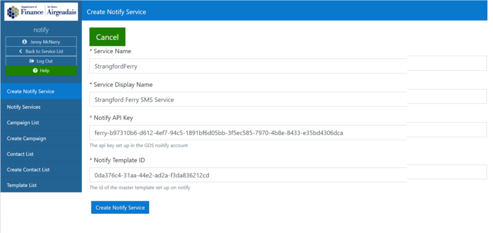 Notify UserGuide