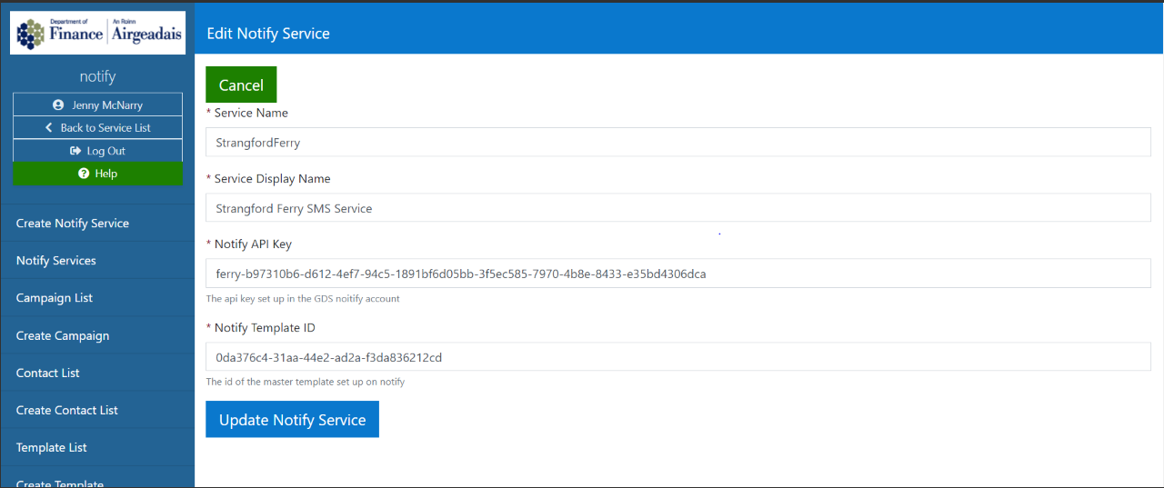 Notify UserGuide