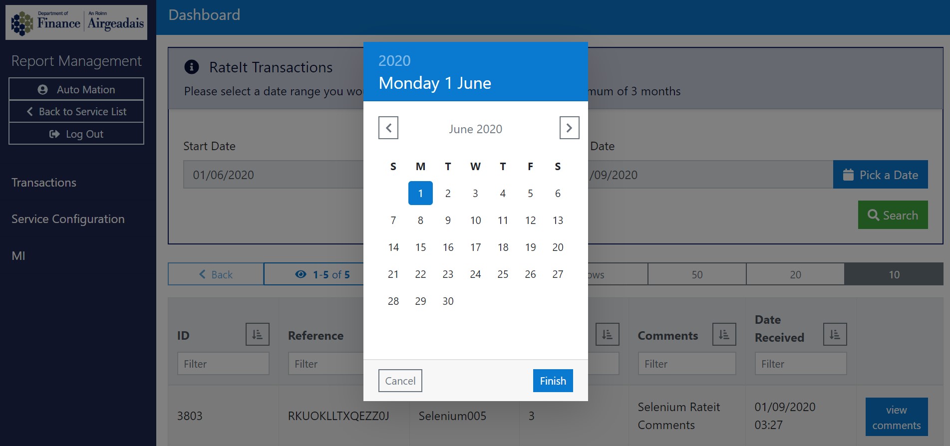 Date Picker