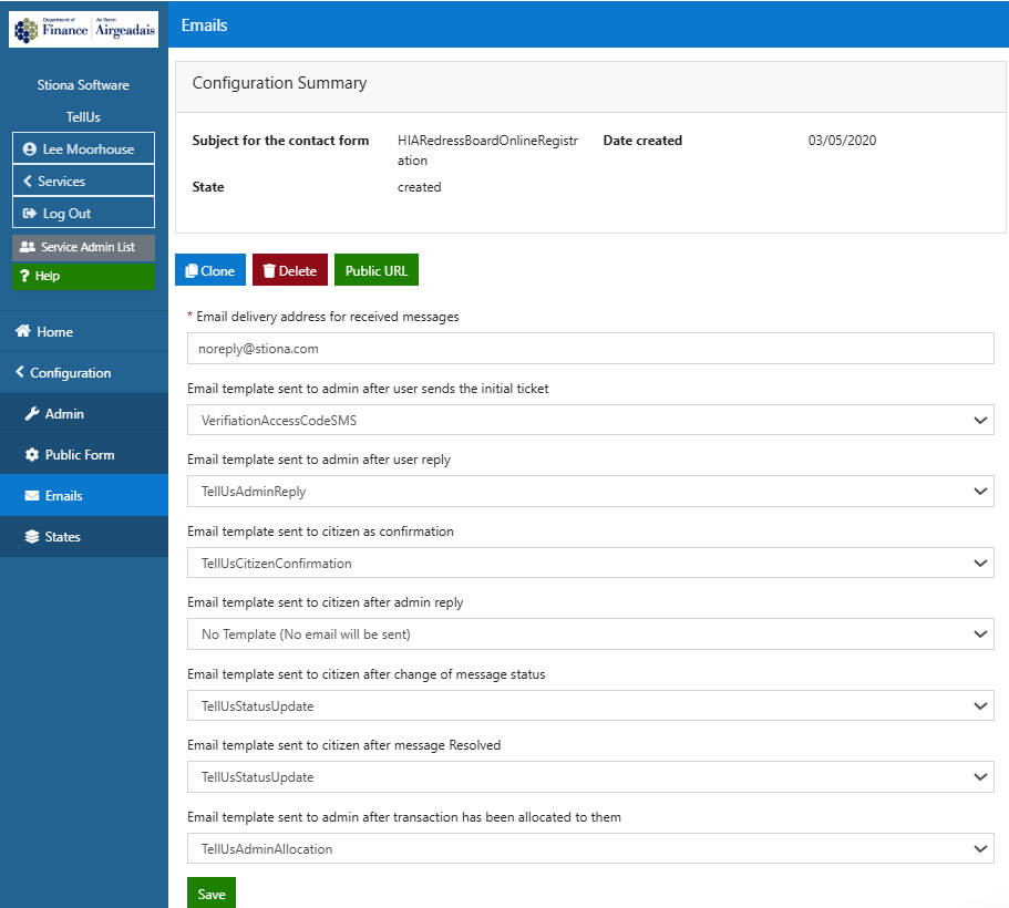 Configure Transaction Emails