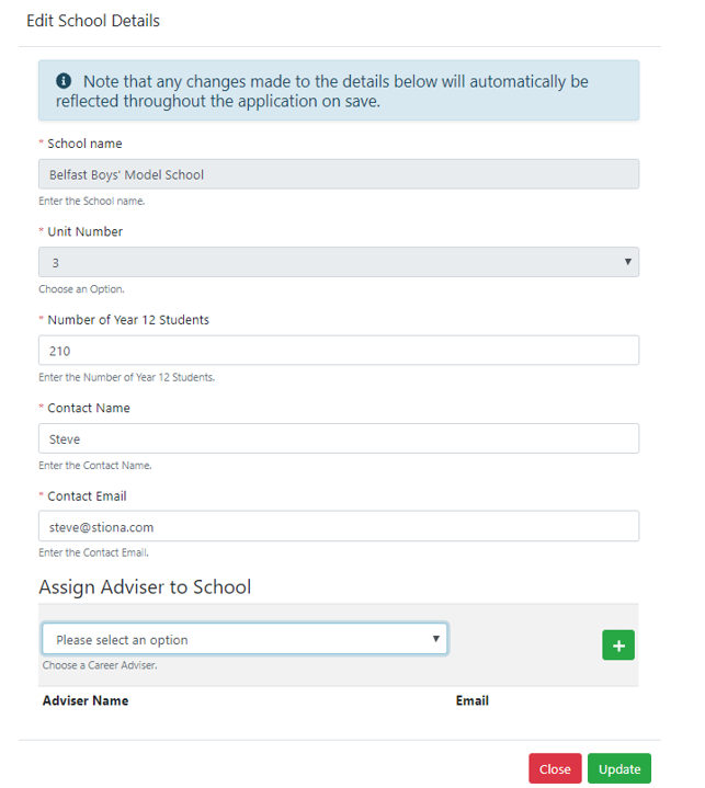 Configure Modal 8