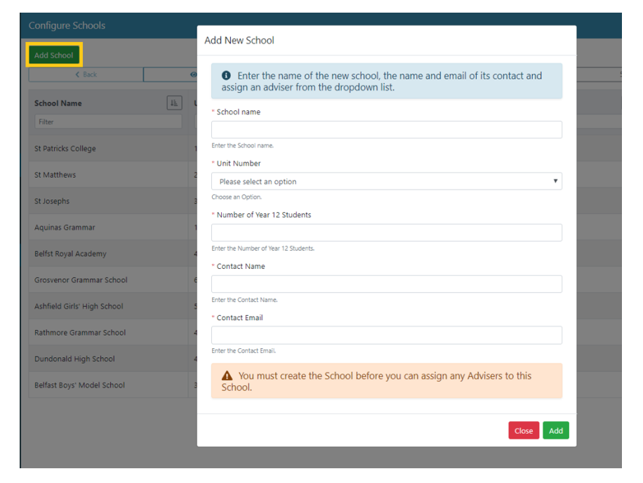 Configure Modal 9